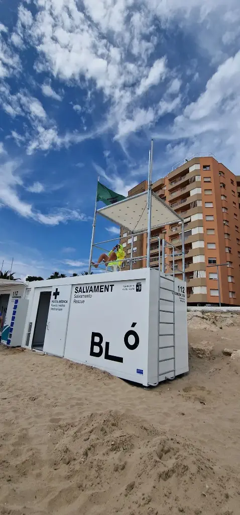 BOX.                                        Módulos Socorrismo Playas​