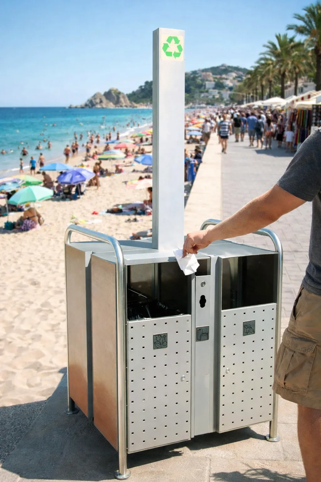 D3 modular recycling bin