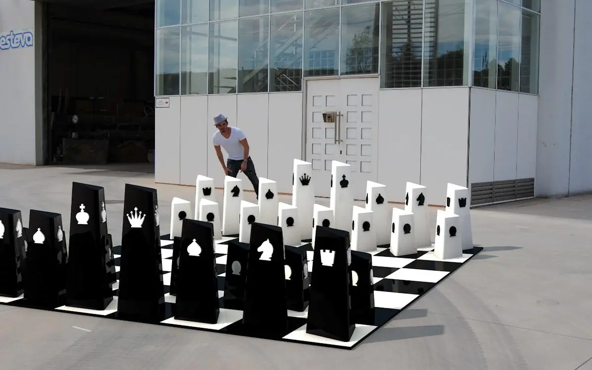Échecs géants